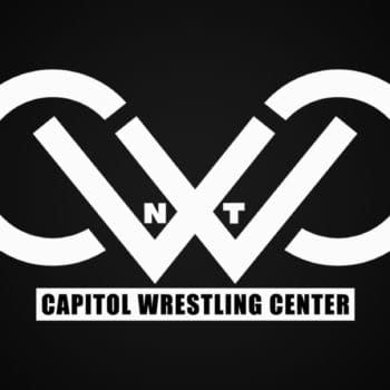 The logo for the Capitol Wrestling Center, new home of WWE's NXT Brand.