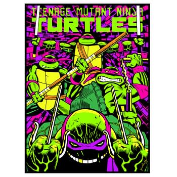 Skybound &#038 iam8bit Bring Together Attack Peter Block Art &#038 TMNT