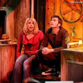 David Tennant and Billie Piper in "Doctor Who", BBC Studios