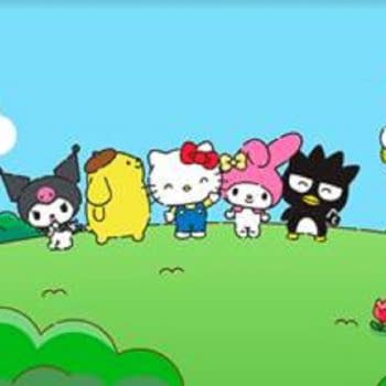 Sanrio characters MY MELODY and KUROMI Join Merge Fantasy Island