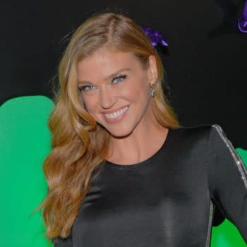 Adrianne Palicki attends Huluween Celebration at Town Stages on October 4, 2019 in New York City. Editorial credit: Ron Adar / Shutterstock.com