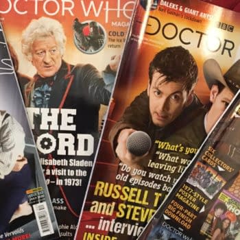 Doctor Who Magazine Finally Arrives In The USA - FIve Of Them