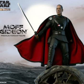 The Mandalorian Moff Gideon Statue Coming Soon from Sideshow