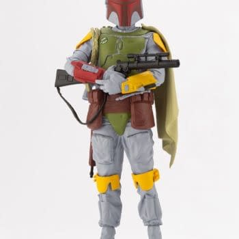 Boba Fett Goes Vintage With Limited Bait x Kotobukiya Statue  Boba Fett is back and is returning to his retro design with the newest limited edition Bait collaboration statue  #BAIT and #Kotobukiya team up to give #BobaFett an exclusive 500 piece #StarWars statue  Star Wars, boba fett, kotobukiya, bait  “A bounty hunter like no other Boba Fett has seen and experienced it all, from the cloning facilities on Kamino, the asteroid fields of Hoth, to the endless sand dunes of Tatooine. Immortalized from his appearance in Star Wars: The Empires Strikes Back, Boba Fett is rendered in a unique vintage paint scheme, harkening back to the original 80’s action figure release. At 1:10 scale (roughly 7.5 inches tall on the included base) Boba Fett stands at the ready cradling his EE-3 carbine rifle. Details from his outfit have been painstakingly recreated including his Mandalorian armor, Wookie trophy braids and Z-6 jetpack.”  “As part of Kotobukiya’s long-standing Star Wars ARTFX+ series you can expect easy, snap-fit construction, precision paint applications and a magnetized display stand for effortless display options. This BAIT exclusive is a one-time production limited to only 500 pieces for North America. Make sure to set your sights early on obtaining this one before it slips away for good!”