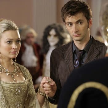 Still from "Doctor Who: The Girl in the Fireplace", BBC Studios