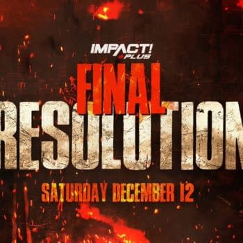 The logo for Impact Wrestling's Final Resolution special, taking place on Saturday, December 12th.
