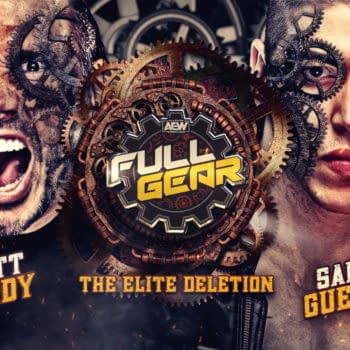 AEW Full Gear key art for the PPV's matches (Image: AEW).