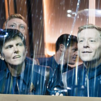 “Die Trying” — Ep#305 — Pictured: Tig Notaro as engineer Jett Reno and Anthony Rapp as Lt. Paul Stamets of the CBS All Access series STAR TREK: DISCOVERY. Photo Cr: Michael Gibson/CBS ©2020 CBS Interactive, Inc. All Rights Reserved.