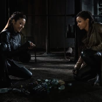 “Scavengers” — Ep#306 — Pictured: Michelle Yeoh as Georgiou and Sonequa Martin-Green as Burnham of the CBS All Access series STAR TREK: DISCOVERY. Photo Cr: Michael Gibson/CBS ©2020 CBS Interactive, Inc. All Rights Reserved.