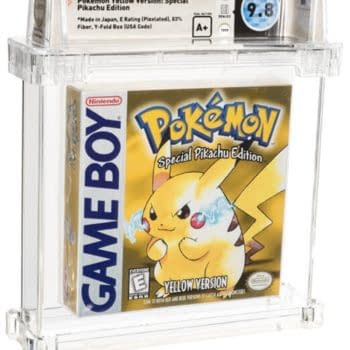 Wata 9.8 A+ Pokémon Yellow: Special Pikachu Edition On Auction