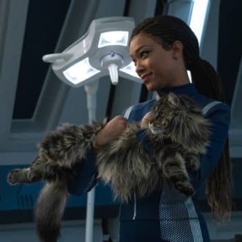 "Su'Kal" -- Ep#311 -- Pictured: Sonequa Martin-Green as Commander Burnham of the CBS All Access series STAR TREK: DISCOVERY. Photo Cr: Michael Gibson/CBS ©2020 CBS Interactive, Inc. All Rights Reserved.