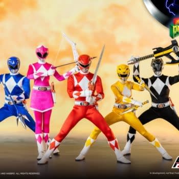 Power Rangers 1/6th Scale Figures Teased by threezero
