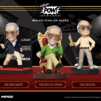 Stan Lee Gets Three New Mini Statues From Beast Kingdom