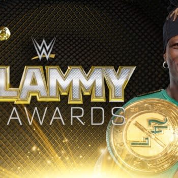 Key art for the 2020 WWE Slammy Awards hosted by R-Truth