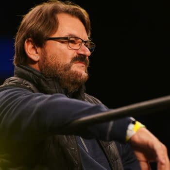 Tony Schiavone factored into the Sting, Shaq, and Kenny Omega segments, making him Dynamite's MVP this week. [Photo: All Elite Wrestling]