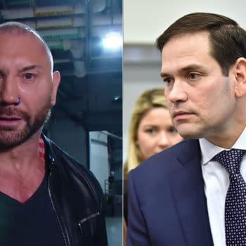 Dave Bautista is not a fan of Florida Senator Marco Rubio, an ally of Bautista's rival, fellow WWE Hall-of-Famer President Donald Trump