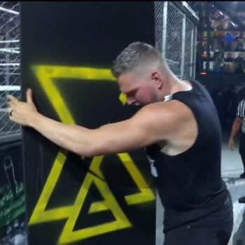 Pat McAfee competes at NXT Takeover WarGames