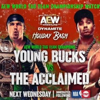 The Young Bucks face The Acclaimed on AEW Dynamite's Holiday Bash