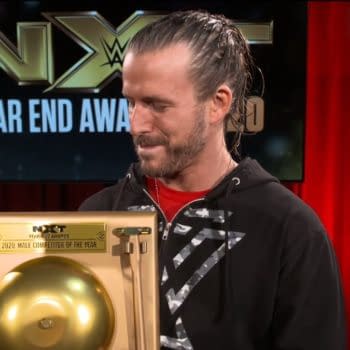 Adam Cole wins a 2020 NXT Year-End Award