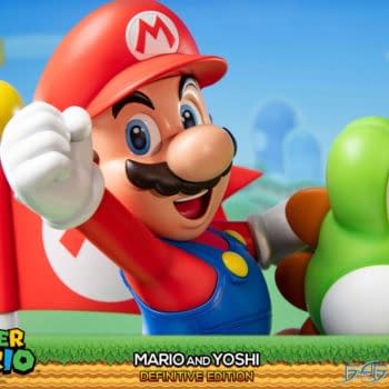 Super Mario and Yoshi Team Up Once Again with First 4 Figures