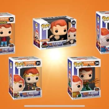 Conan Giving Away 5 Limited Edition Themed Pops from Funko