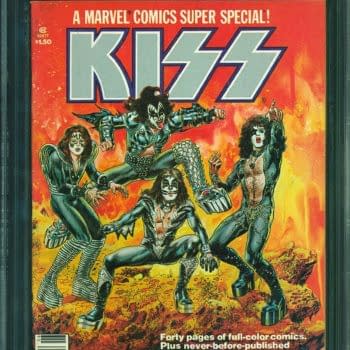 KISS Marvel Comic CGC 9.6 On Auciton At ComicConnect