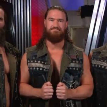 Jaxson Ryker, Steve Cutler, and Wesley Blake appear as The Forgotten Sons, a group that has now been forgotten, in WWE