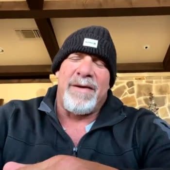 Goldberg wants a piece of Roman Reigns... but he has to stop pooping first.