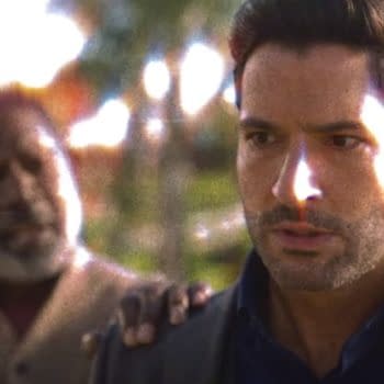 Lucifer dropped a small clip from Season 5b on New Year's Eve. (Image: Netflix screencap)