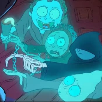 Rick and Morty has its own unique take on "A Christmas Carol." (Image: Adult Swim screencap)