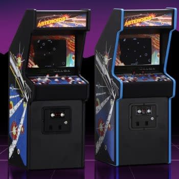 New Wave Toys Announces The Launch Of Asteroids X RepliCade Cabinet