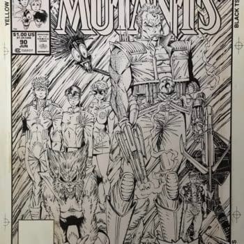 TheftWatch: Rob Liefeld New Mutants Cover Stolen 30 Years Ago