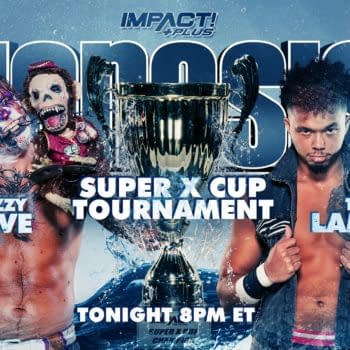 Match graphic for Tre Lamar vs. Crazzy Steve at Impact Genesis