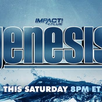 The official logo for Impact Wrestling's Genesis Impact Plus special