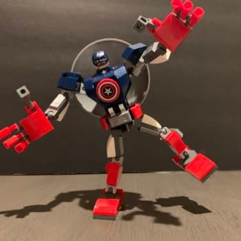 Let's Take A Look At The LEGO Captain America Mech Armor Set