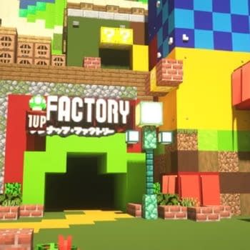 Someone Is Building Super Nintendo World In Minecraft