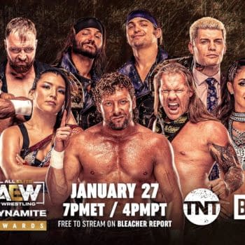 Graphic for the first AEW Awards