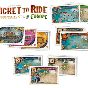 Ticket To Ride Europe Gets A Special 15th Anniversary Edition