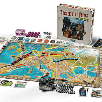 Ticket to Ride Europe Strategy Game by Days of Wonder
