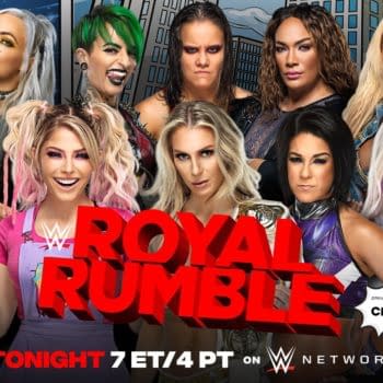 Match graphic for the Womens Royal Rumble match