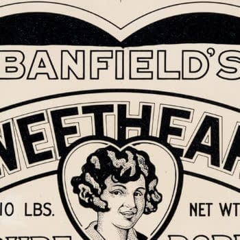 Edgar Church Banfield's Sweetheart Pure Pork Sausage Advertising Production Materials (Ideal Art Service, 1930s).