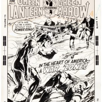 In The Heart Of America, A War Zone - Green Lantern/Arrow At Auction