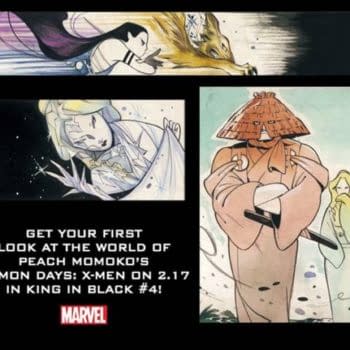 Peach Momoko's Demon Days X-Men begins in The King In Black #4