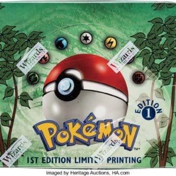 Pokémon TCG Sealed 1st Edition Jungle Booster Box Up For Auction