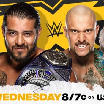 We're not exactly sure what Santos Escobar did to deserve this, but apparently he's going to be murdered by Karrion Kross tonight. Well, it was fun while it lasted, Santos.