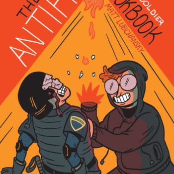 The cover to the The Antifa Super-Soldier Cookbook by Matt Lubchansky
