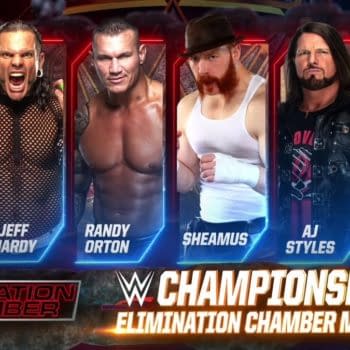 Drew McIntyre will defend the WWE Championship inside the Elimination Chamber