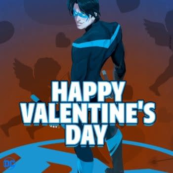 DC Posts Thirst Trap For Nightwing For Valentine's Day