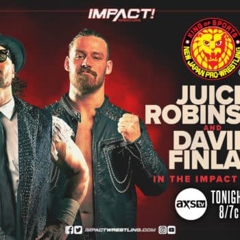 NJPW stars Juice Robinson and David Finlay will appear on tonight's episode of Impact Wrestling.