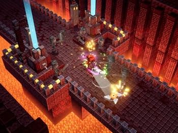 MInecraft Dungeons Flames of the Nether-